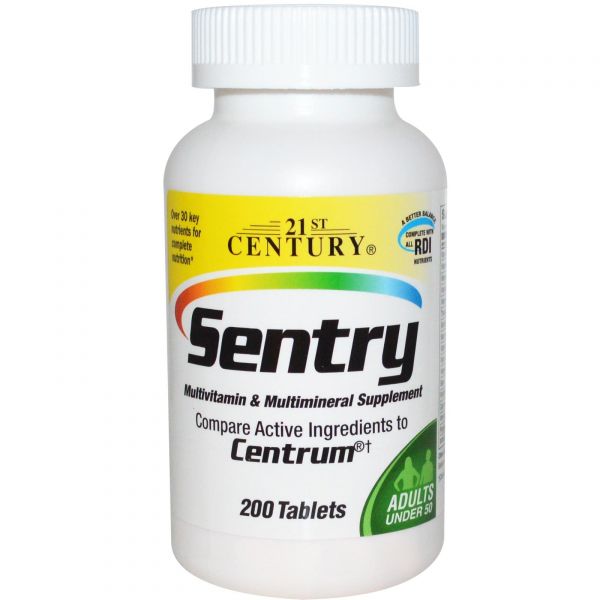Sentry - Centrum Multivitamínico 200 Comprimidos